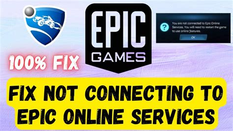 Why can't i connect to Epic Games?