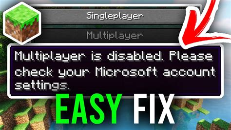 Why can't i play multiplayer on Minecraft PS5?