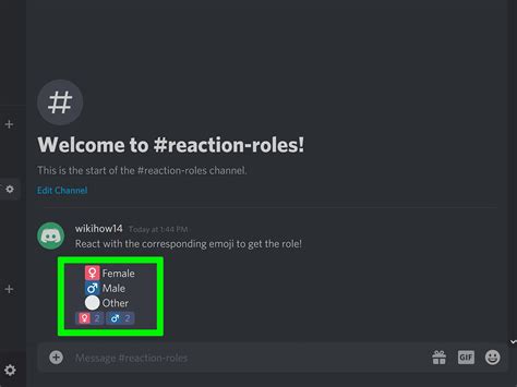 Why can't i react to roles on Discord?