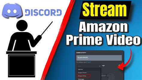 Why can't i stream Amazon Prime Discord?