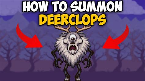 Why can't i summon Deerclops?