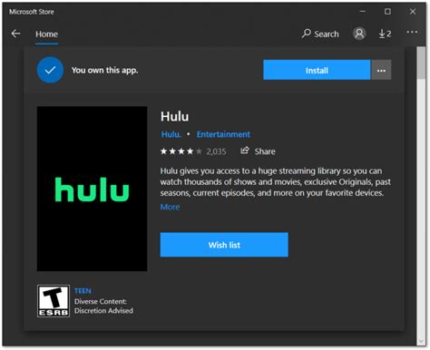 Why can't i use Hulu on my PS4?