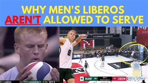 Why can't liberos serve?