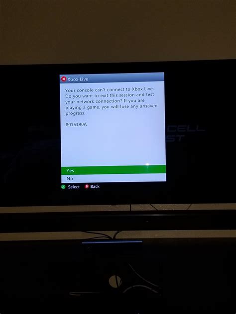 Why can't my Xbox 360 connect to Xbox Live?
