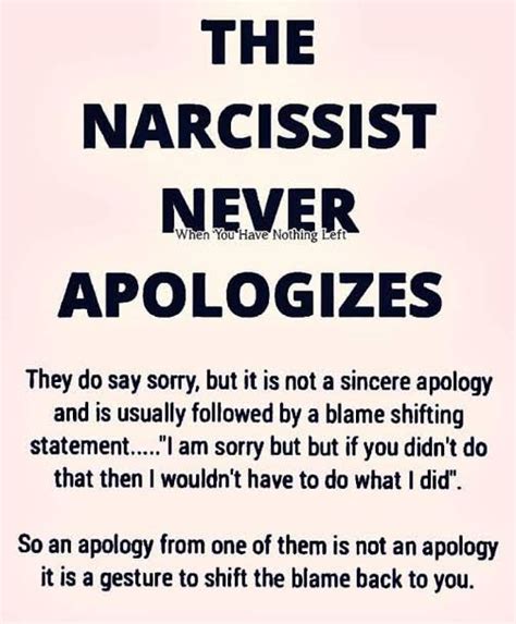 Why can't narcissists apologize?