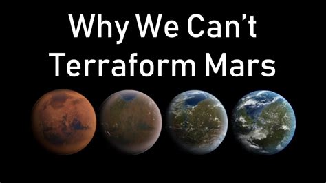 Why can't we terraform Mars?