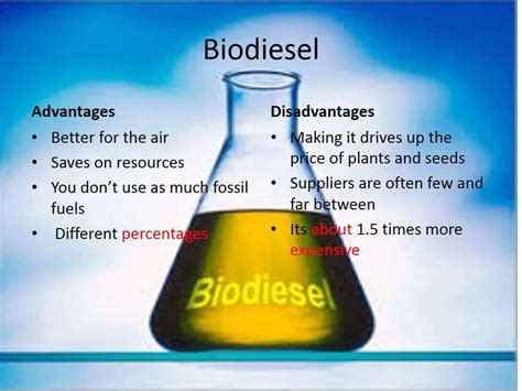 Why can't we use biodiesel?