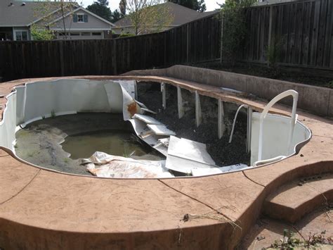 Why can't you bury an above ground pool?