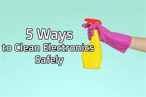 Why can't you clean electronics with water?