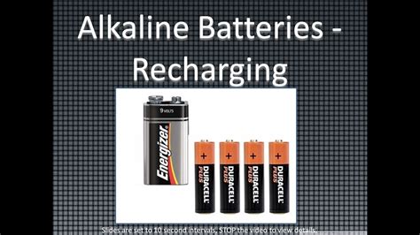 Why can't you recharge alkaline batteries?