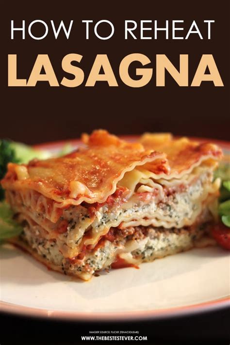 Why can't you reheat lasagna?