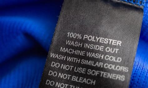 Why can't you wash 100 polyester?