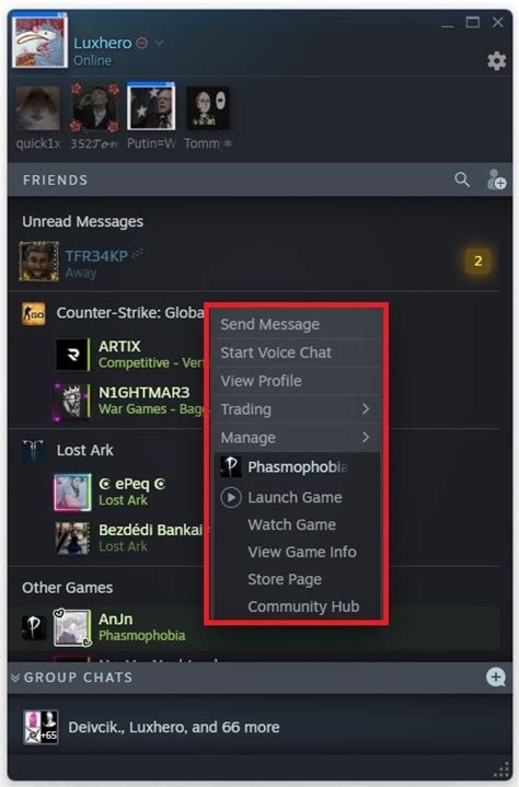 Why can I not invite friends on Steam?