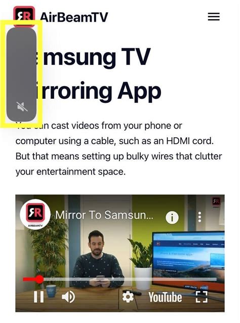 Why can I not mirror my phone to TV?
