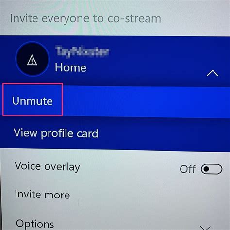 Why can I not unmute someone on Xbox?