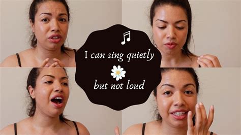 Why can I sing softly but not loudly?