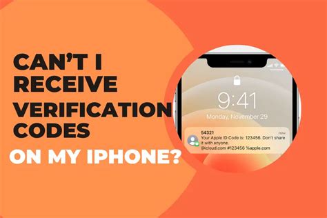 Why can ti receive verification codes on my iPhone?