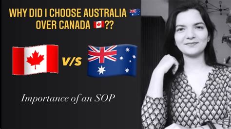 Why choose Australia over Canada?