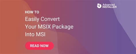 Why convert to MSIX?