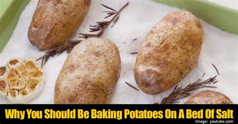 Why cook potatoes on a bed of salt?