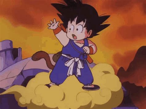 Why couldn t Goku fly as a kid?