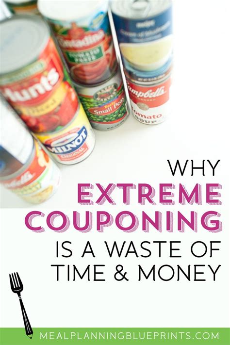 Why couponing is a waste of time?