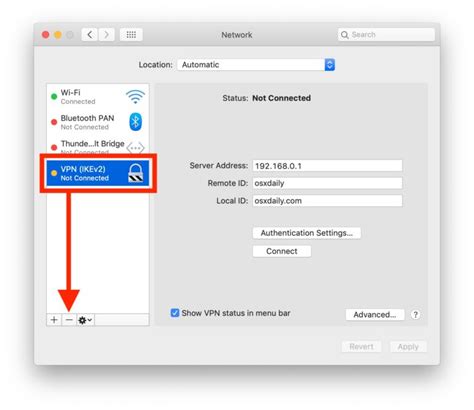 Why did Apple remove VPN?