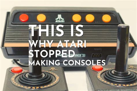 Why did Atari stop making consoles?