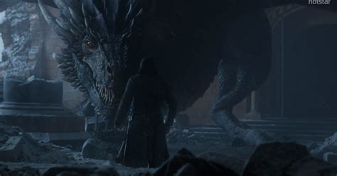 Why did Drogon let Jon pass?