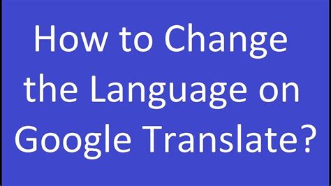 Why did Google Translate change?