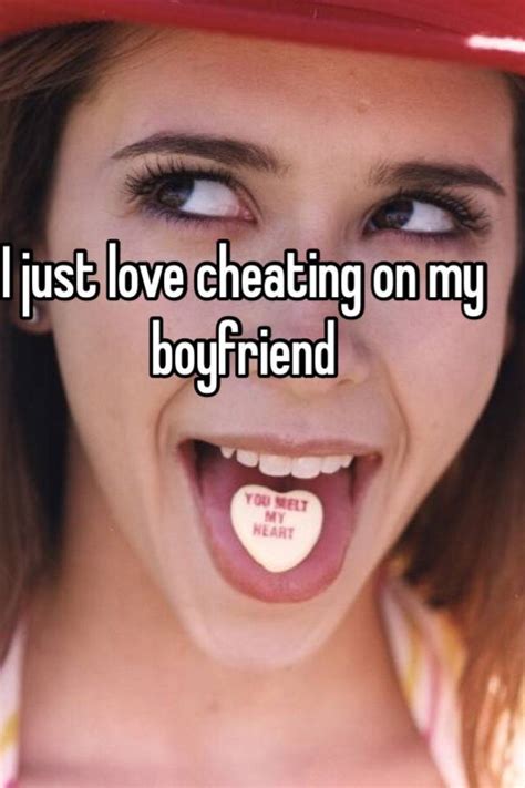 Why did I cheat if I love him?