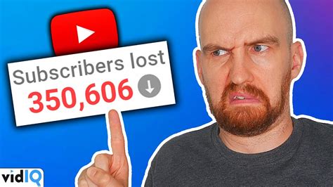 Why did I lose 50 subscribers on YouTube?