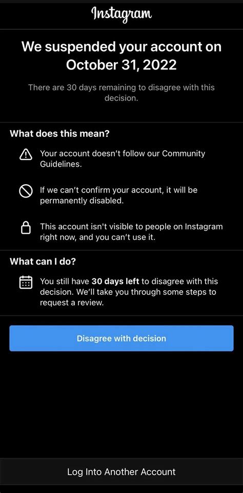 Why did Instagram suspend my account 2023?