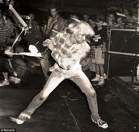 Why did Kurt Cobain throw his guitar?
