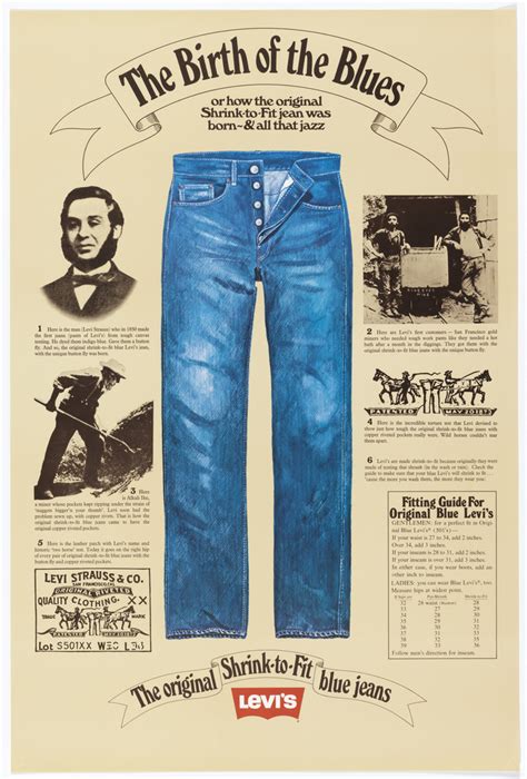 Why did Levi make jeans blue?