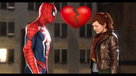 Why did MJ and Peter break up in ps4?