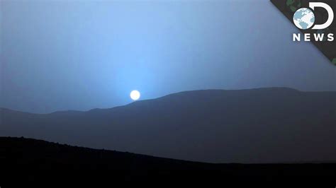 Why did Mars turn blue?