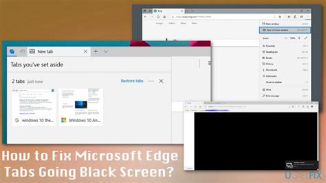 Why did Microsoft Edge go black?