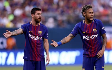 Why did Neymar leave Messi?