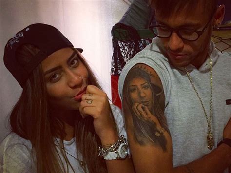 Why did Neymar tattoo his sister?