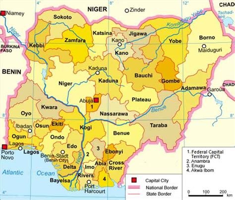 Why did Nigeria change capitals?
