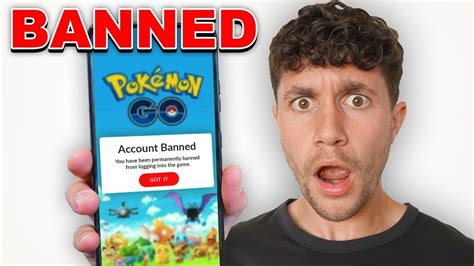 Why did Pokemon go ban me?