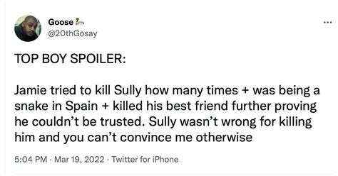 Why did Sully shoot Jamie?