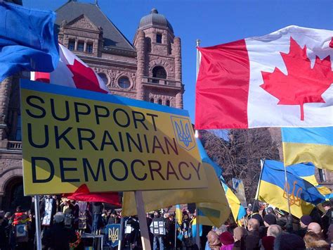 Why did Ukraine come to Canada?
