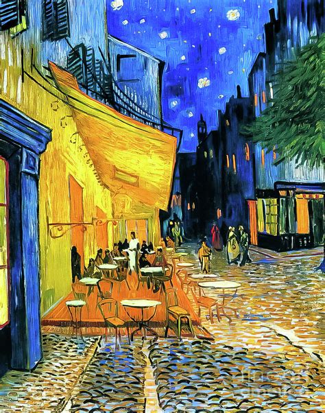 Why did Van Gogh paint at night?