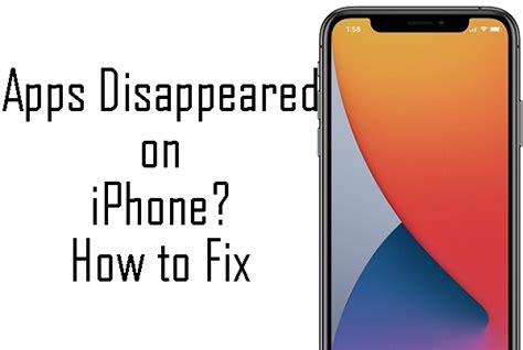 Why did all my iPhone apps disappear?