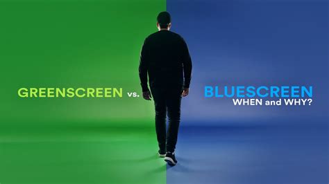 Why did blue screens become green?