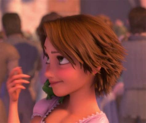 Why did he cut Rapunzel's hair so short?