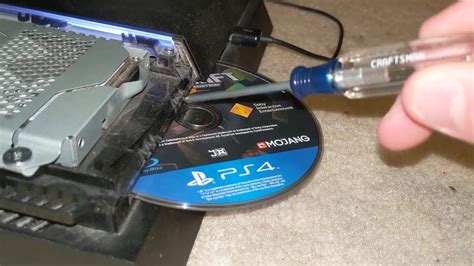 Why did my PS4 eject the disc?