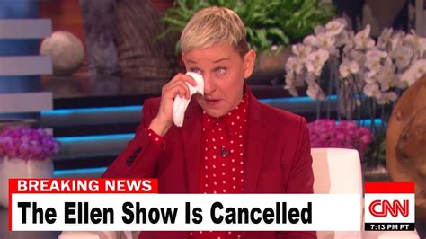 Why did the Ellen show get Cancelled?